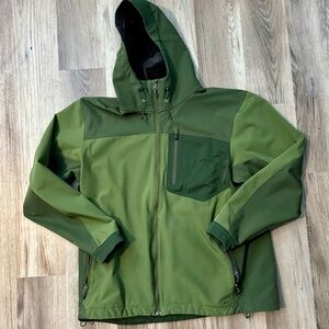 REI Hooded Softshell Jacket - Green - Men’s XL